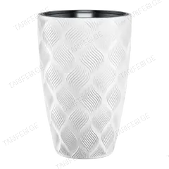 ქოთანი ყვავავილის FORM PLASTIC Flow Slim 30 white 4720-011