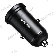 მანქანის დამტენი USAMS US-CC114 C20 Mini Car Charger