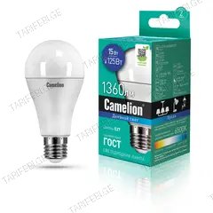 შუქდიოდური ნათურა Camelion 15W A60 E27 6500K