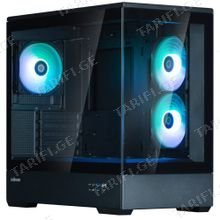 ქეისი Zalman P30BLACKV2, Computer Case, Mini Tower, Micro-ATX, Mini-ATX, 1x USB3.0, 1xType-C, Black