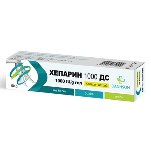 ჰეპარინი გელი 1000სე/1გრ 50გრ  #1