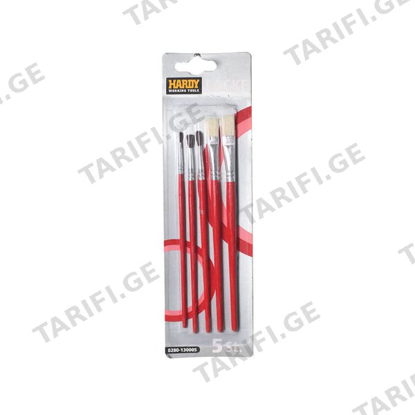 ფუნჯების ნაკრები 5 ც HARDY 0280-130005