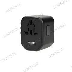 დამტენი უნივერსალური ORNO 2.4A 5V USB GOWORLD