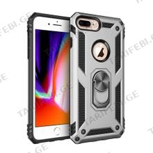 iPhone 6 Plus Sofia Ring Case სილიკონის ქეისი ბეჭდით - ვერცხლისფერი