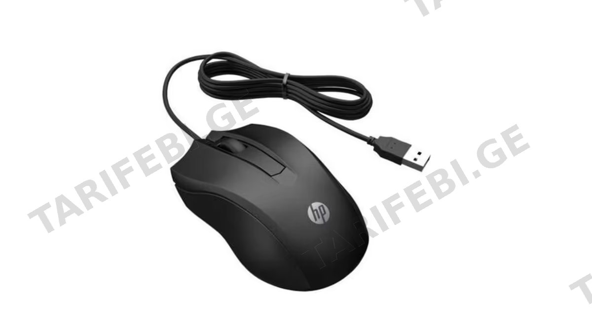 HP Wired Mouse 100 6VY96AA