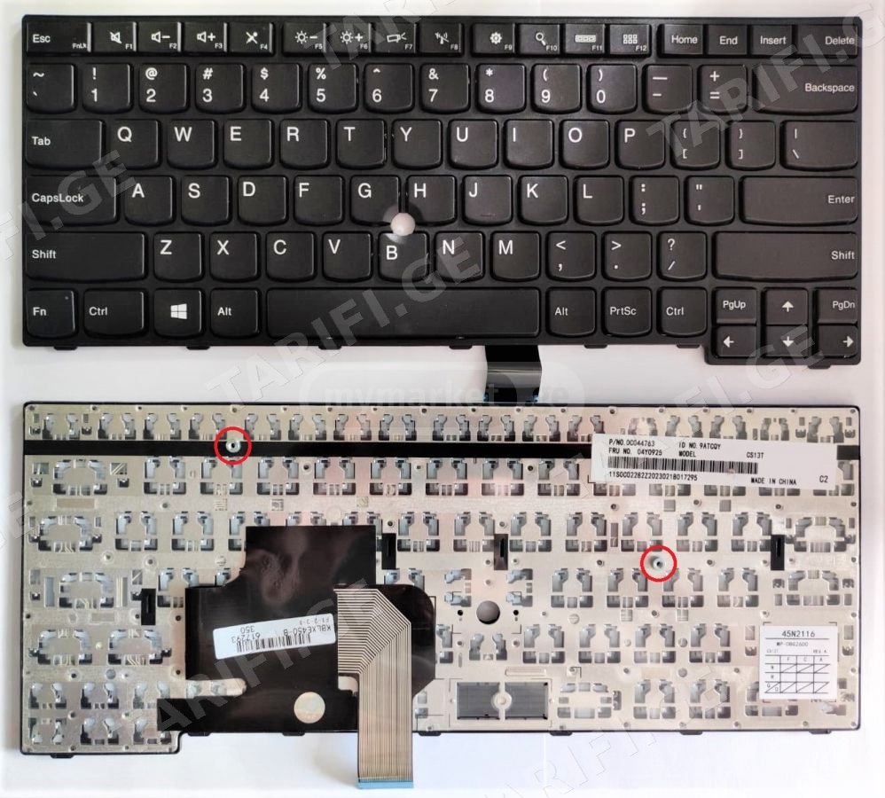 Lenovo ThinkPad E450 E450C E455 E460 E465 W450 keyboard