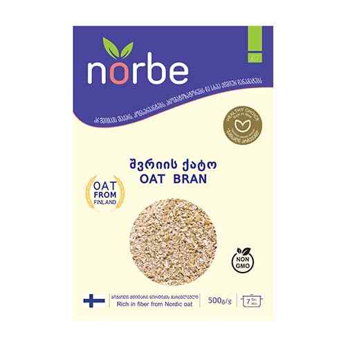 Oatmeal bran / Norby / 500 gr