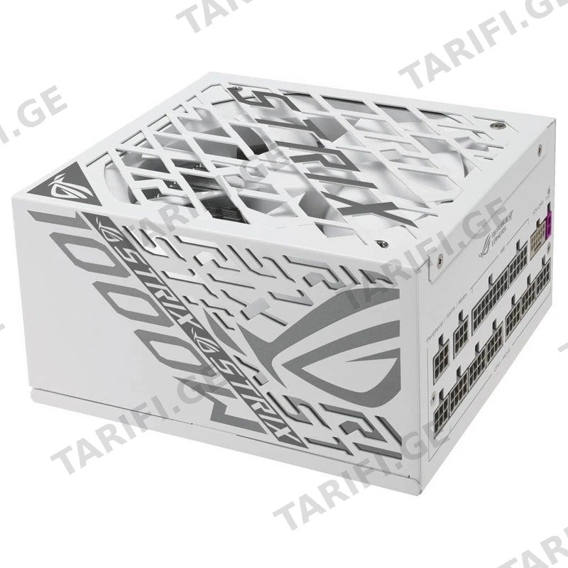 კვების ბლოკი ASUS ROG STRIX 1000P GAMING WHITE 1000W 80 PLUS PLATINUM