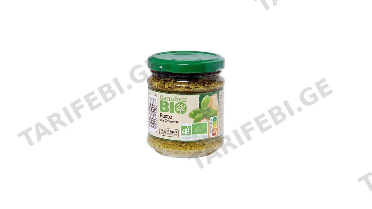 CRF BIO პესტოს სოუსი-185გრ