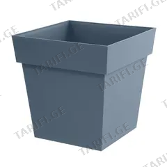 ქოთანი პლასტმასის EDA POT TOSCANE CARRE 32x32x32 სმ 22 L