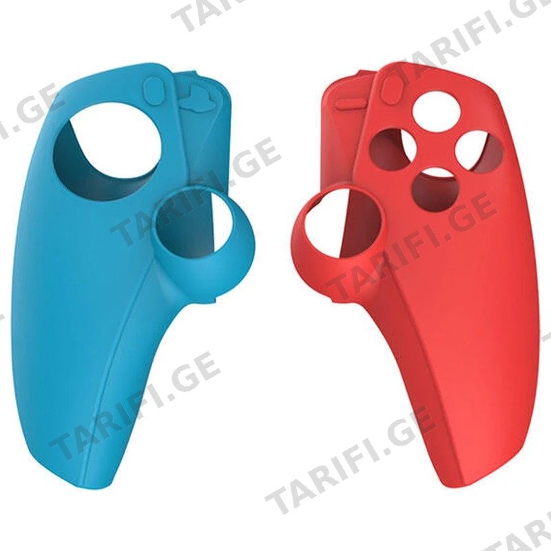 სილიკონის დამცავი ქეისი PLAYSTATION 5 PORTAL-ისთვის DOBE TP5-3555 წითელი/ლურჯი