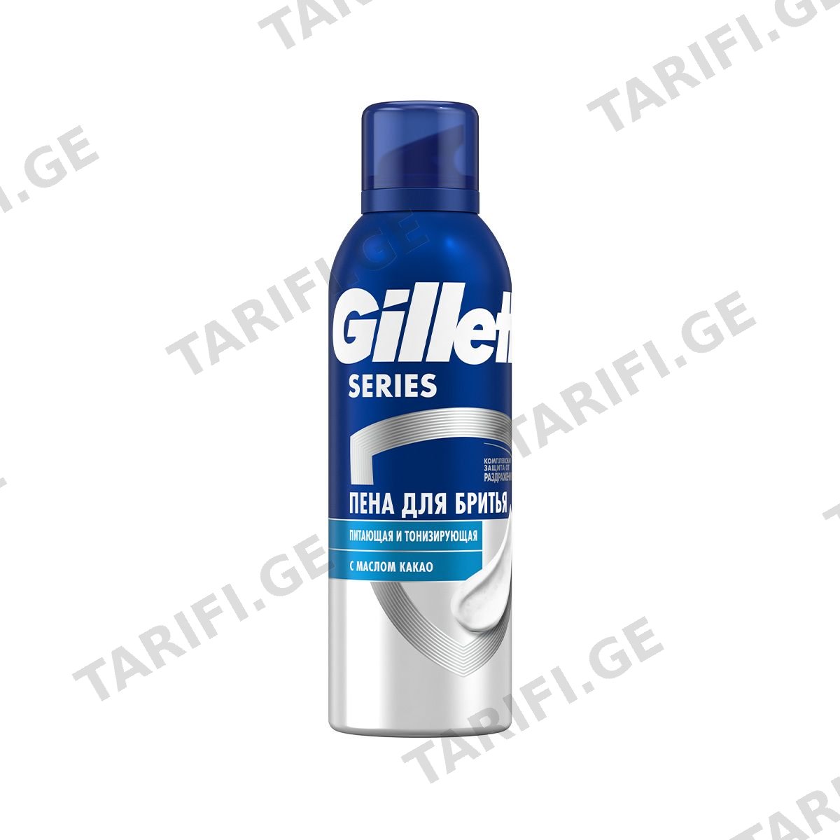 საპარსი ქაფი კოდიციონერი 250 მლ 1039 ჯილეტი - Gillette