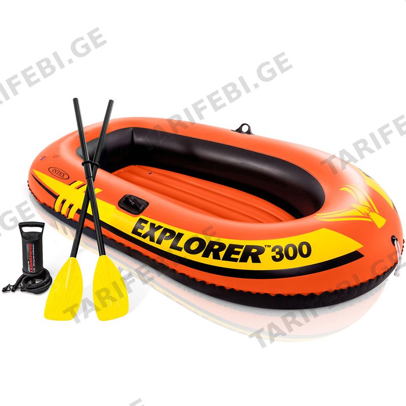 გასაბერი ნავი INTEX 58332 EXPLORER 300 (211 X 117 X 41 CM)