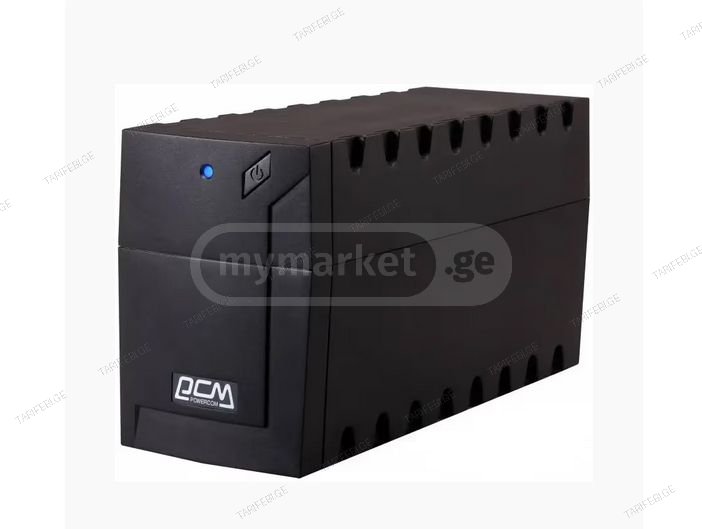 უწყვეტი კვების წყარო UPS Powercom 600VA 360Wat