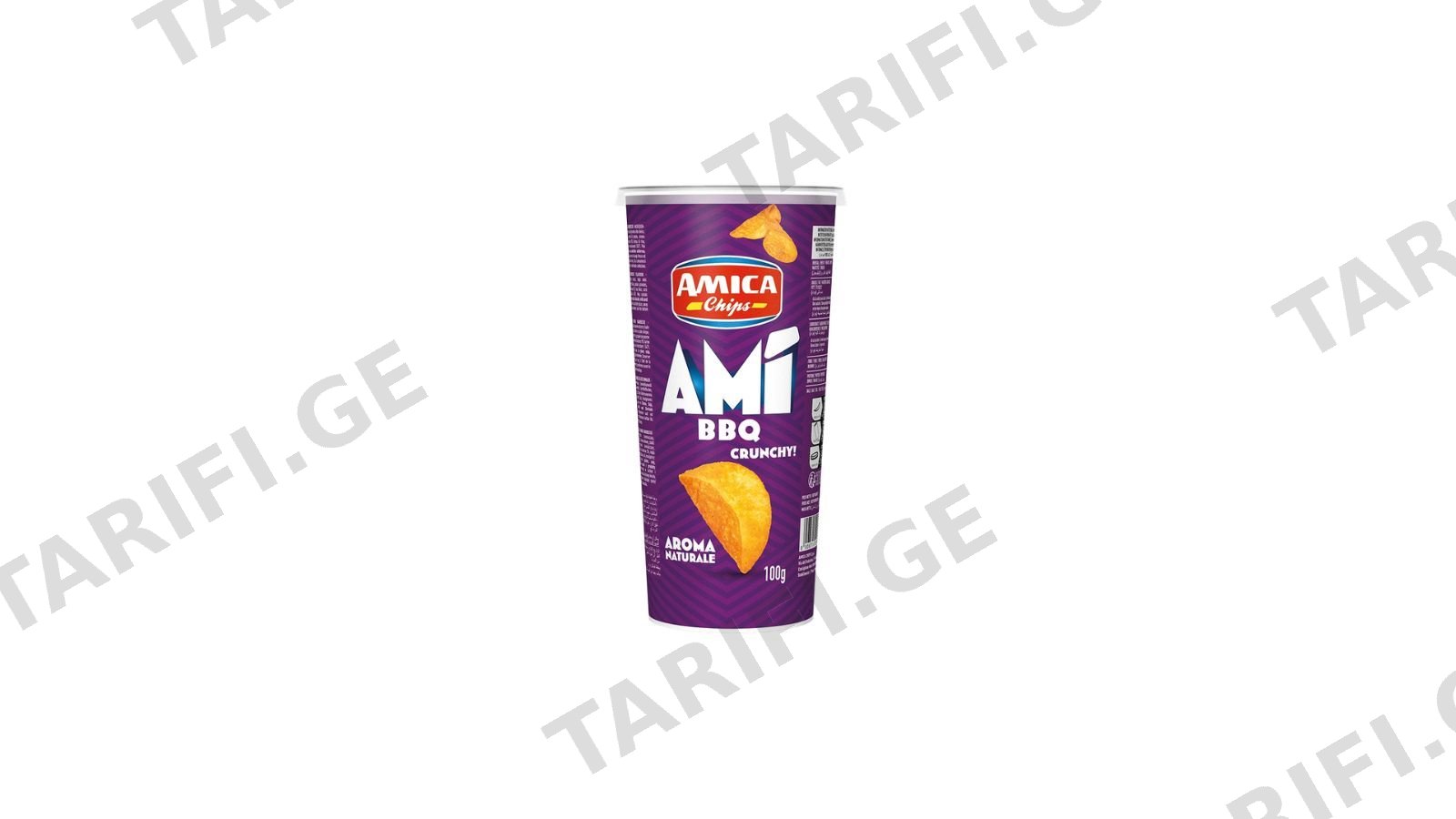 ჩიფსი "Amica" BBQ არომატით 100გრ.