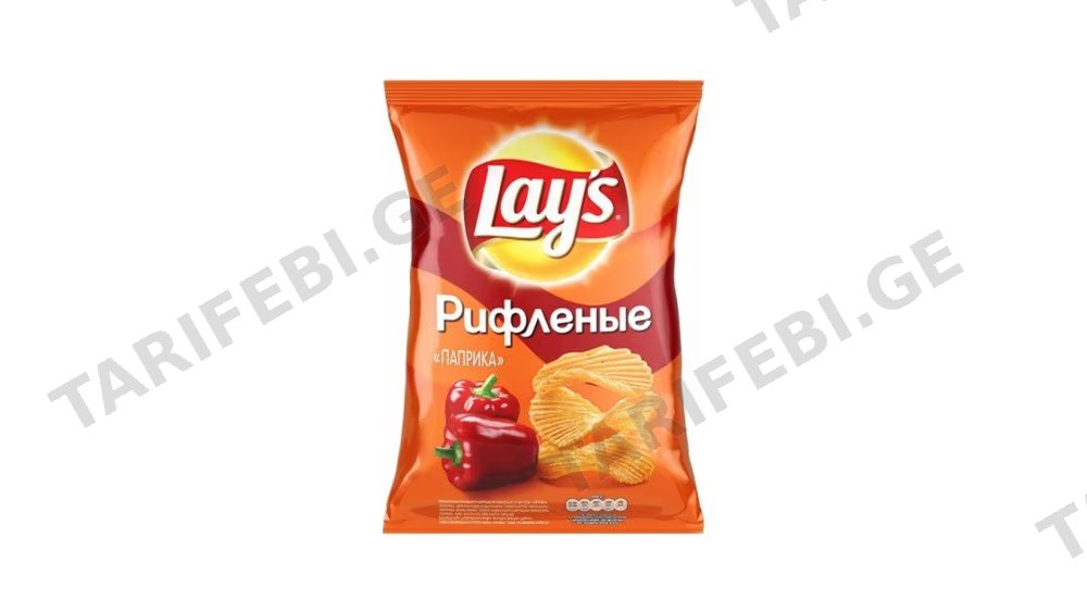 Lay's წითელი წიწაკის ჩიფსი 140გრ