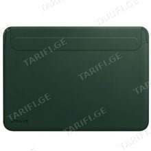 Proove Leather Sleeve MacBook 15.4"/16.2" green ლეპტოპის დამცავი