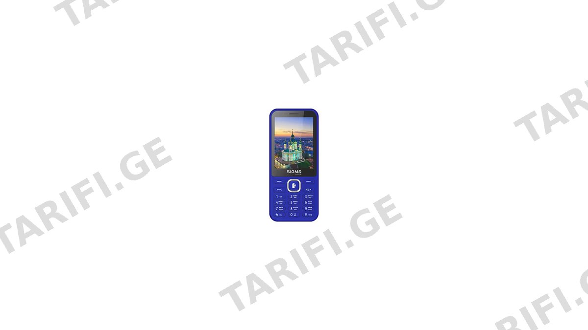 SIGMA MOBILE-X-STYLE 31 POWER ლურჯი