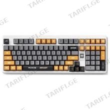 MCHOSE HW-UT98-3 X UNBOX THERAPY UT98 RGB ICY CREAMSICLE უსადენო მექანიკური კლავიატურა