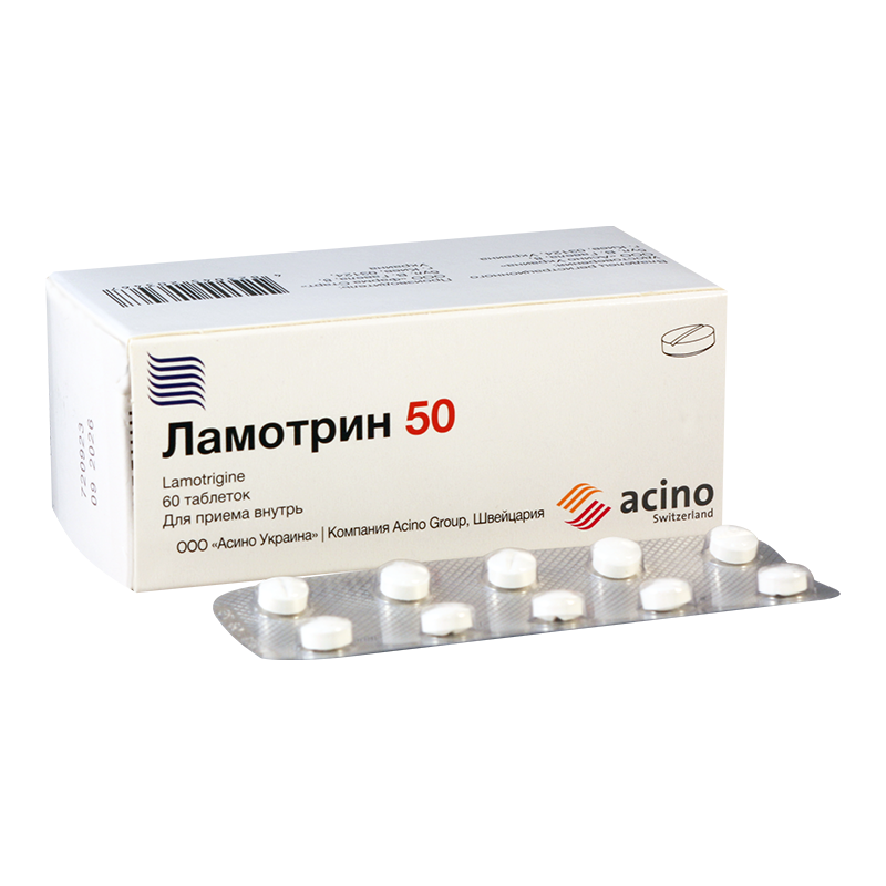 ლამოტრინი 50მგ #60ტ