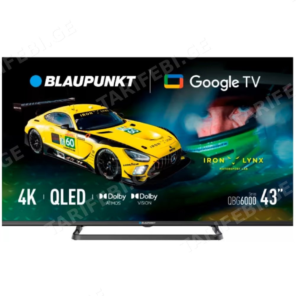 ტელევიზორი BLAUPUNKT 43QBG6000 (43") შავი