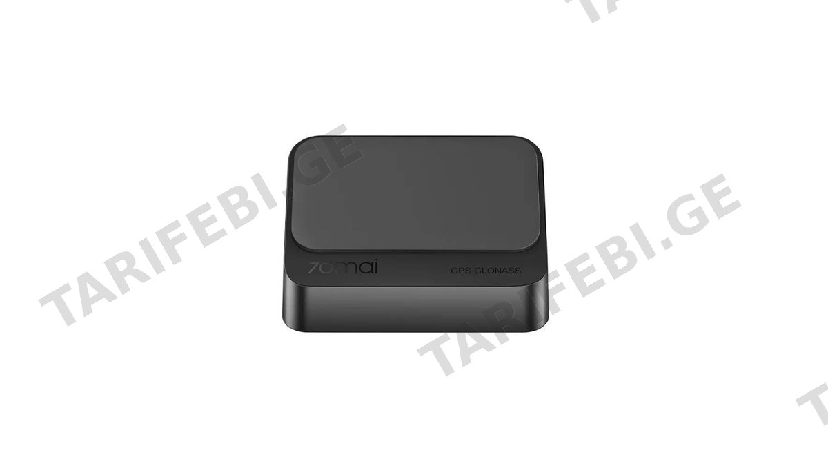 მანქანის ვიდეო რეგისტრატორის მოდული Xiaomi 70mai GPS03, GPS Module, 2m, Black