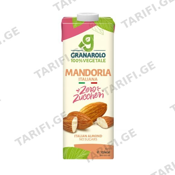 სამარხვო სასმელი /Granarolo/ ნუშის უშაქრო 1 ლ