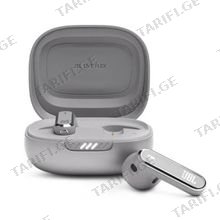 JBL Live Flex Silver TWS ყურსასმენი