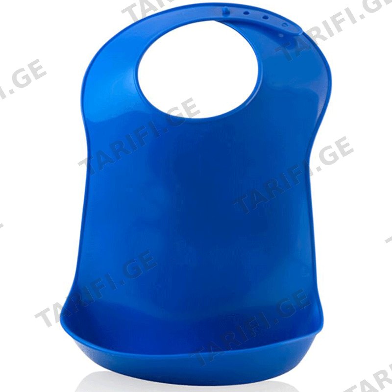 ბავშვის კვების წინსაფარი MINILAND BIB-BLUE