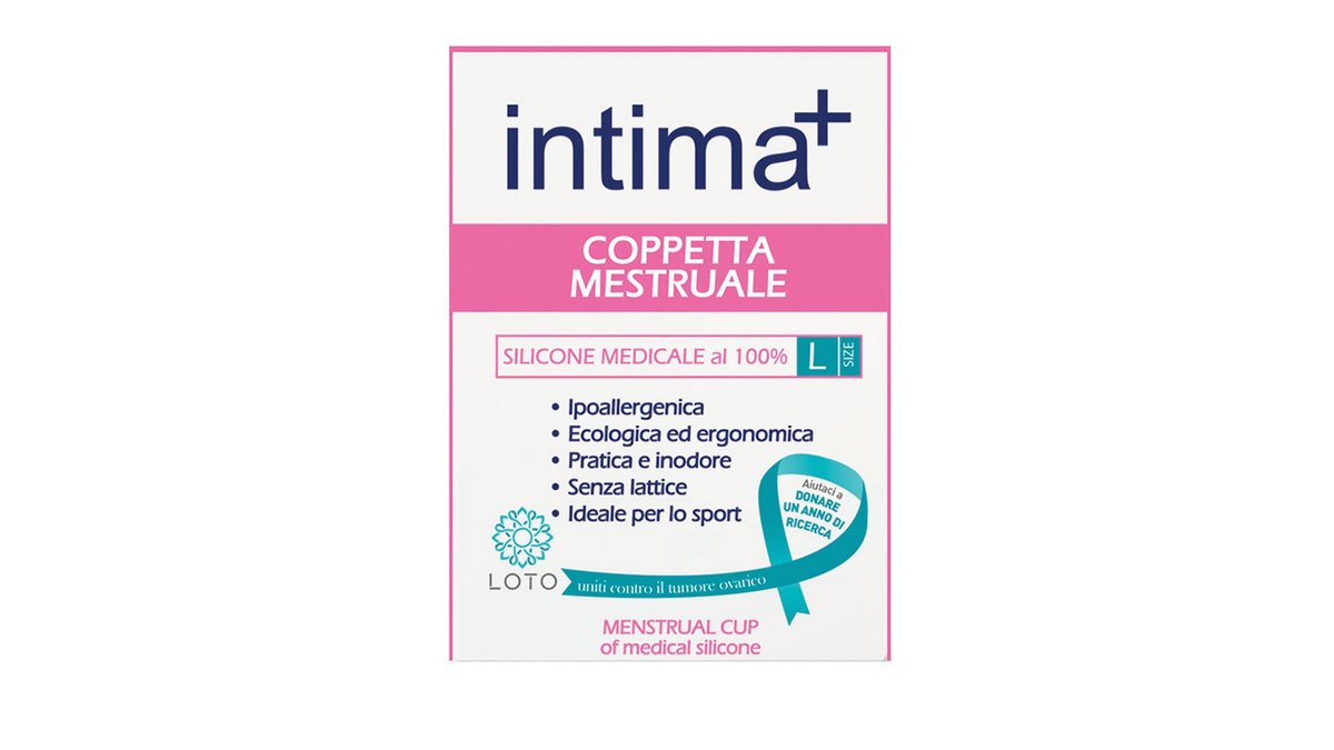 ინტიმა+მენსტრუალური ჭიქაL 8801