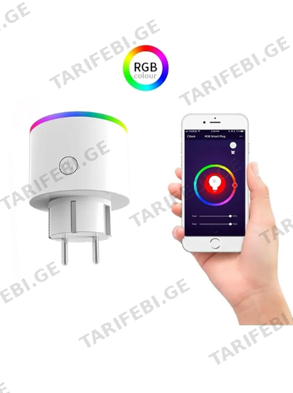 ჭკვიანი ადაპტერი FULLTECH FSM 2 SMART PLUG