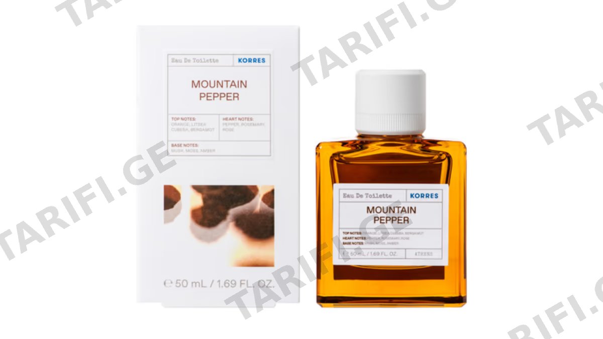 კორესი სუნამო 0646 MOUNTAIN.PEPPER 50მლ *