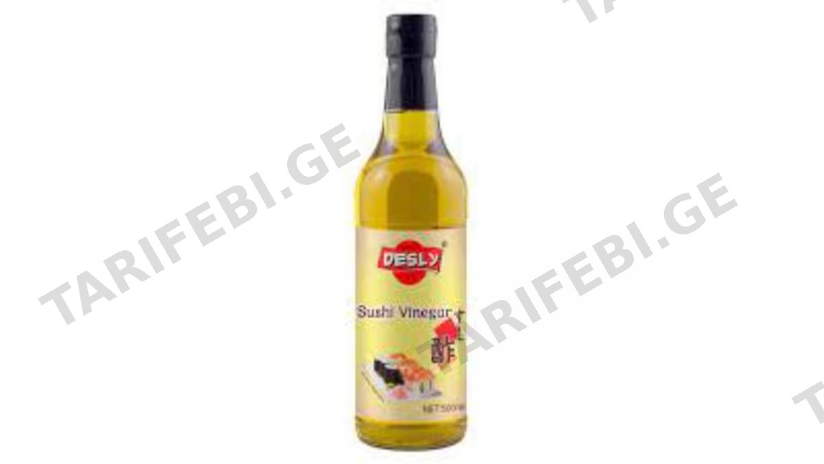 "DESLY"-სუშის ძმარი 500მლ