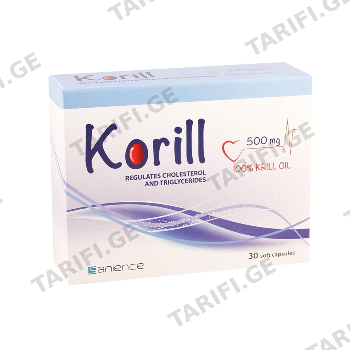 კორილი რბილი კაფს.500მგ N30