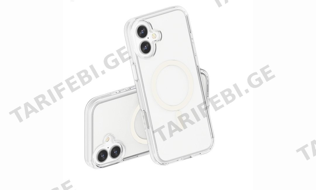 iPhone 16 Plus Magsafe case გამჭვირვალე ქეისი