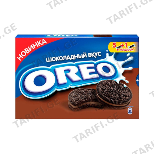 Oreo ბისკოტი შოკოლადის გემოთი 228გ