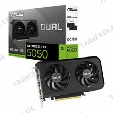 Asus GeForce RTX5050 8GB (HDMI/DP) ვიდეო დაფა