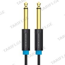 VENTION BAABG 6.5mm Male to Male Audio Cable 1.5M Black