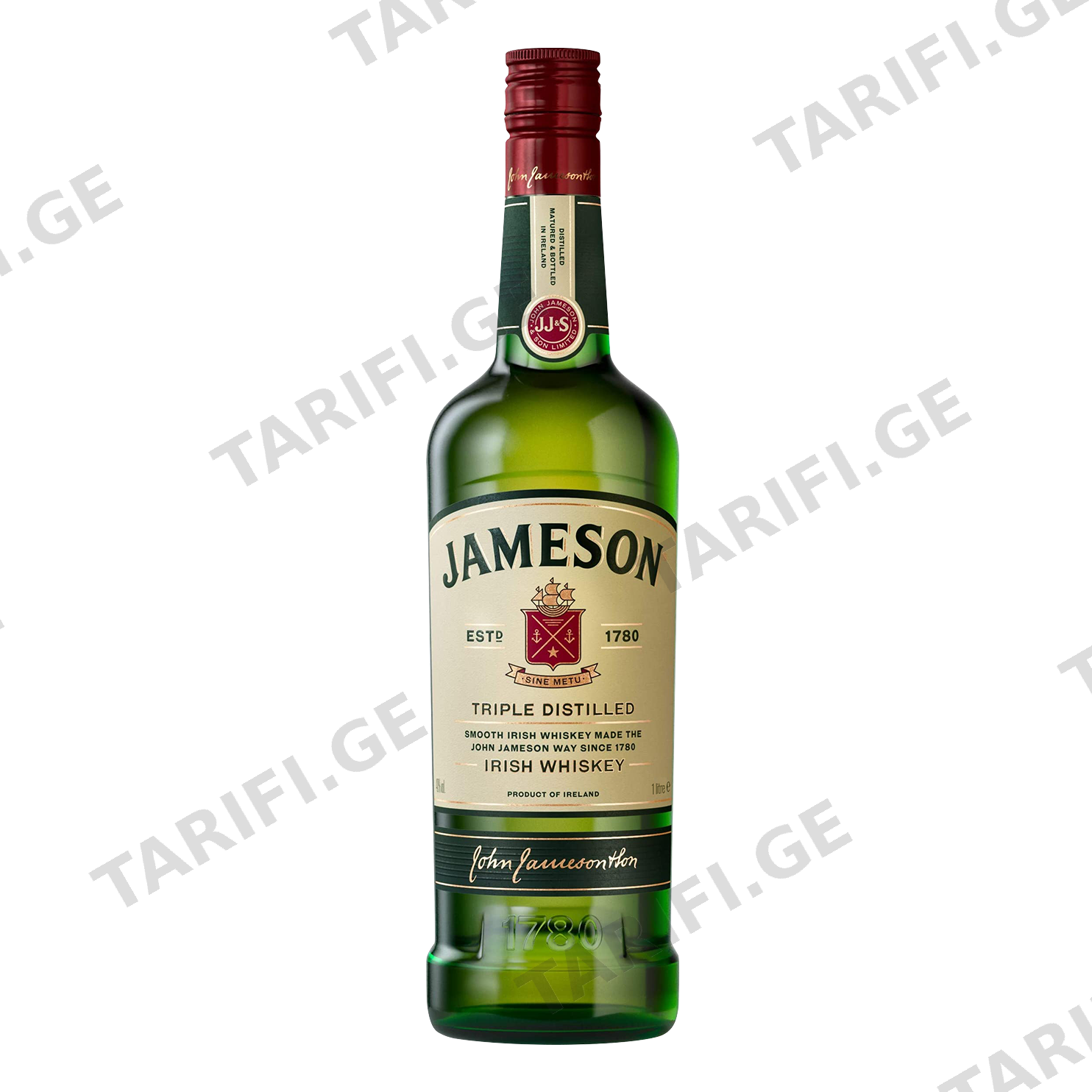 John Jameson 1 L 40 % - ვისკი ჯონ ჯეიმსონი