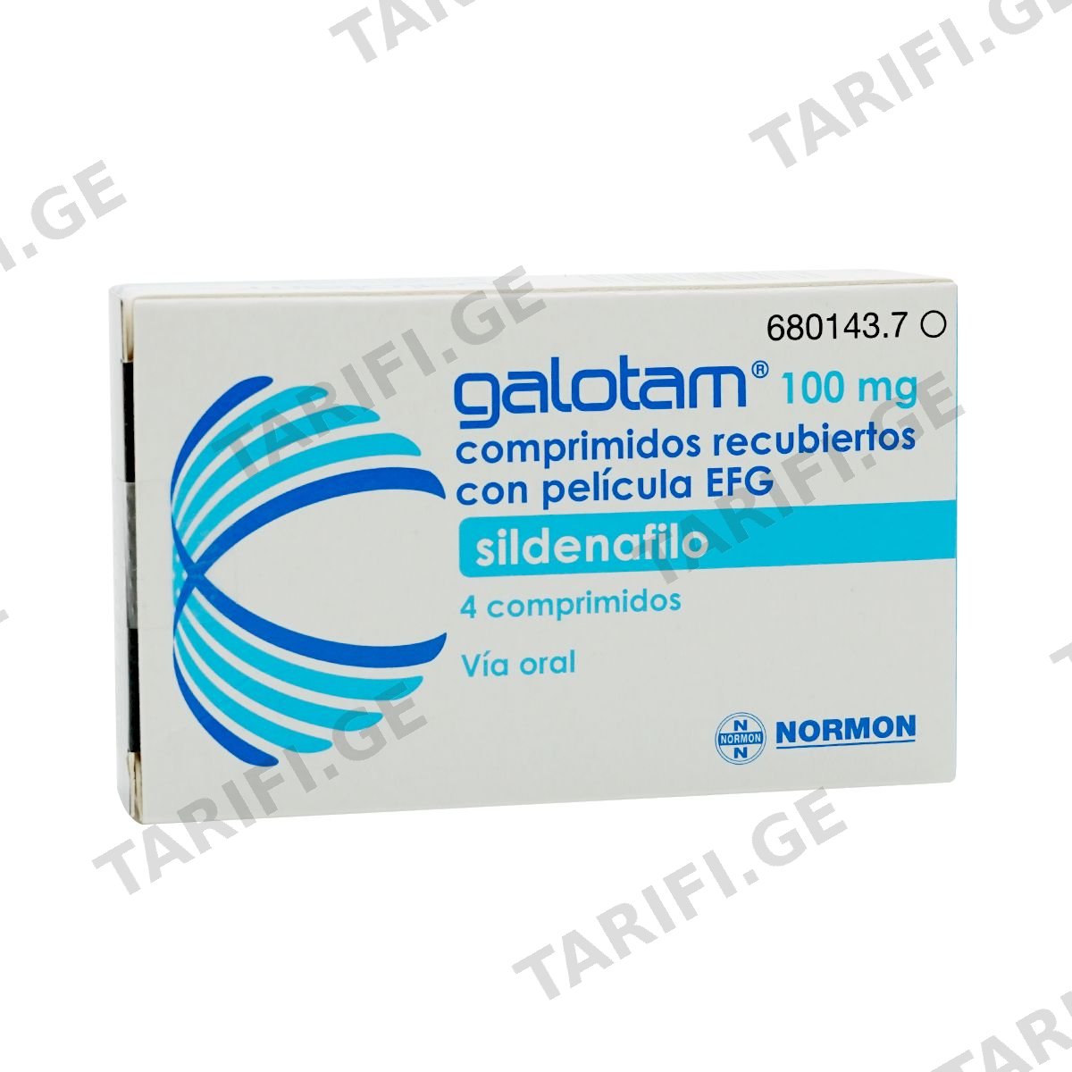 Galotam - გალოტამი 100მგ 4 ტაბლეტი