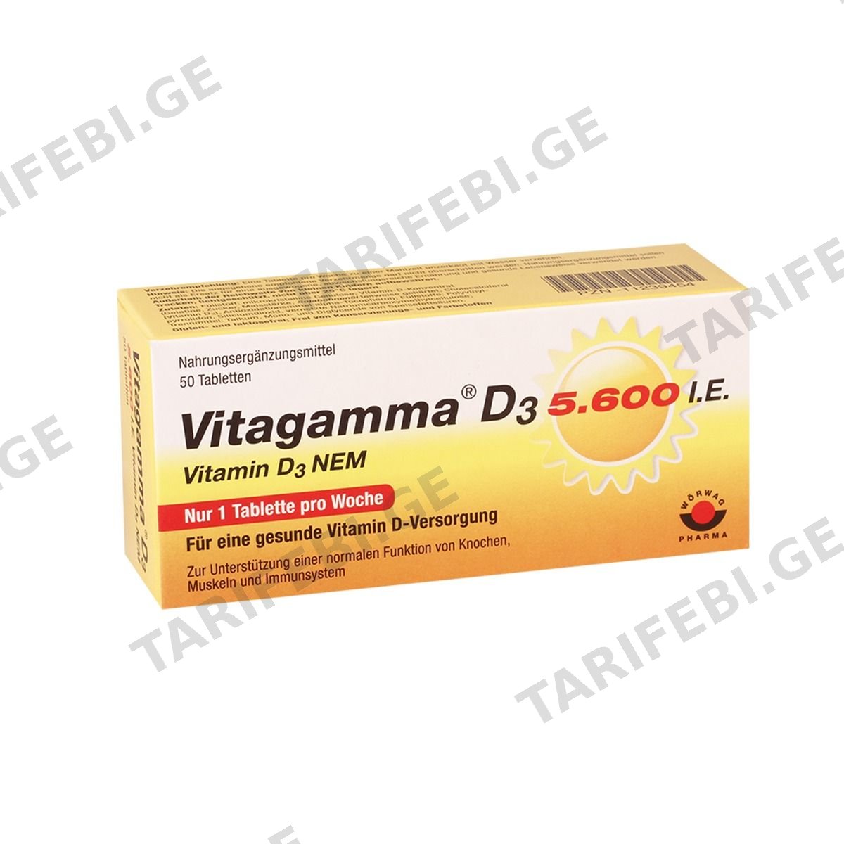 ვიტაგამა D3 - Vitagamma D3 5600სე 50ტაბლეტი