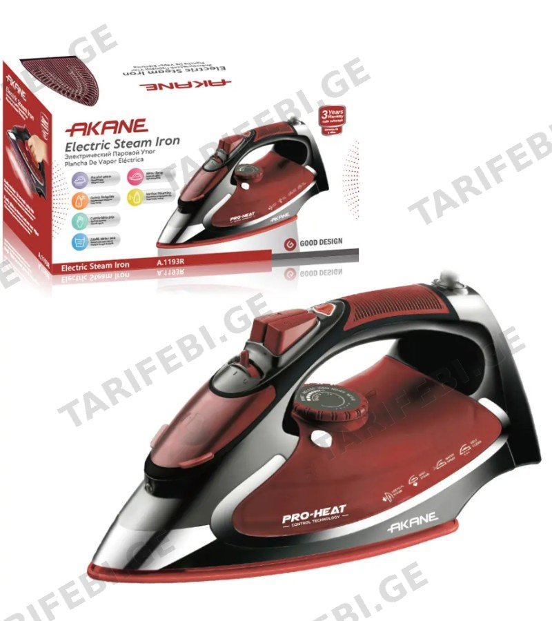 უთო ელექტრო AKANE A.1193R