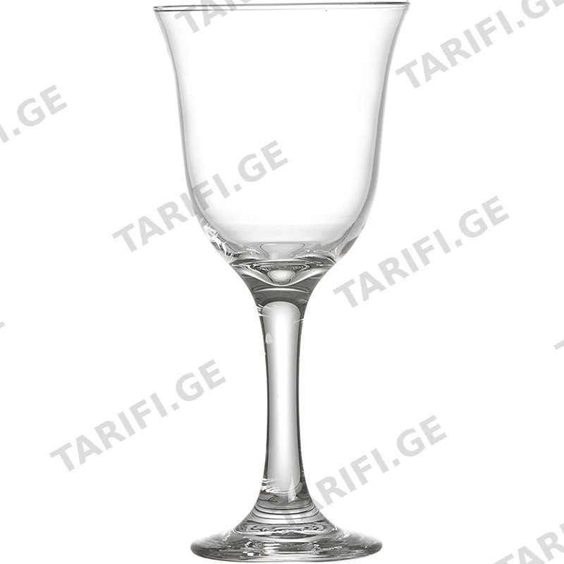 მინის ღვინის ჭიქა (240 ML, 6 PCS)