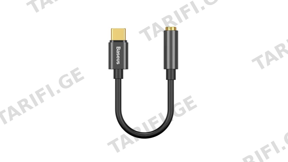 Baseus Type-C Male to 3.5mm Female Adapter L54 CATL54-01