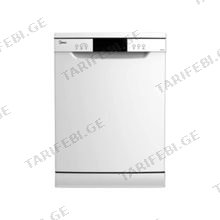 Midea MFD60S370W ჭურჭლის სარეცხი მანქანა 14 პერსონაზე
