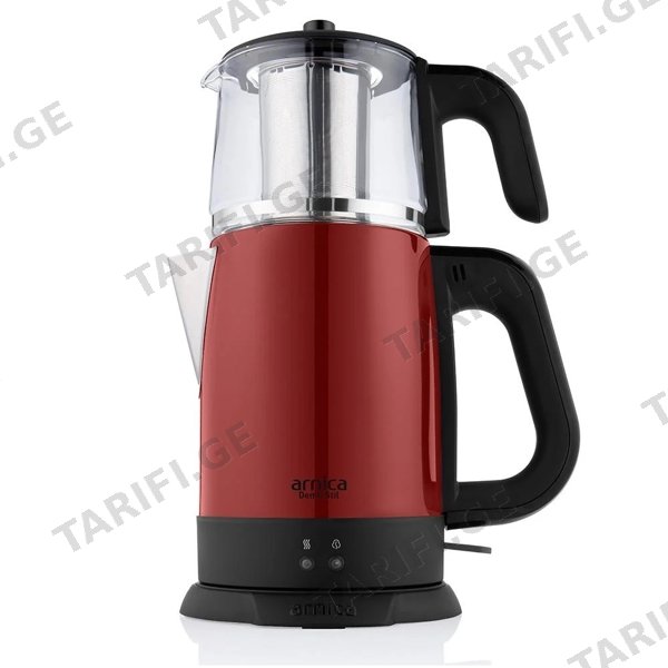 ჩაის აპარატი ARNICA IH33204, 1800W, 1.8L, TEA MAKER, RED