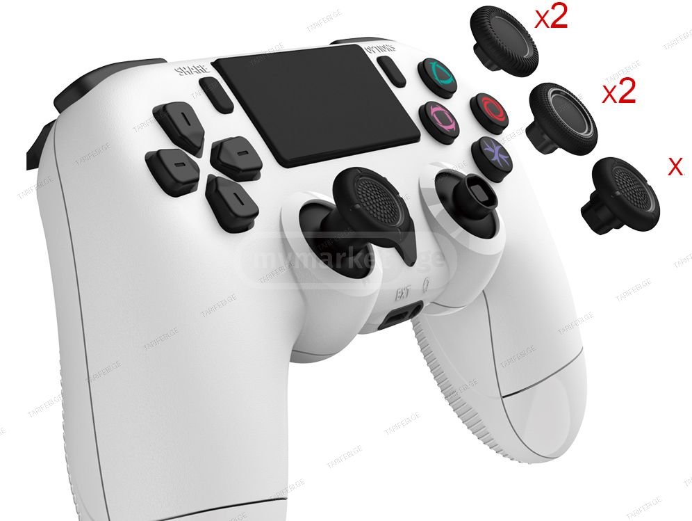 PS4 White Wireless Controller