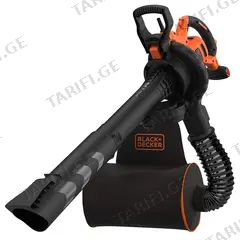მტვერსასრუტი ბაღის Black+Decker BEBLV300-QS 3000W