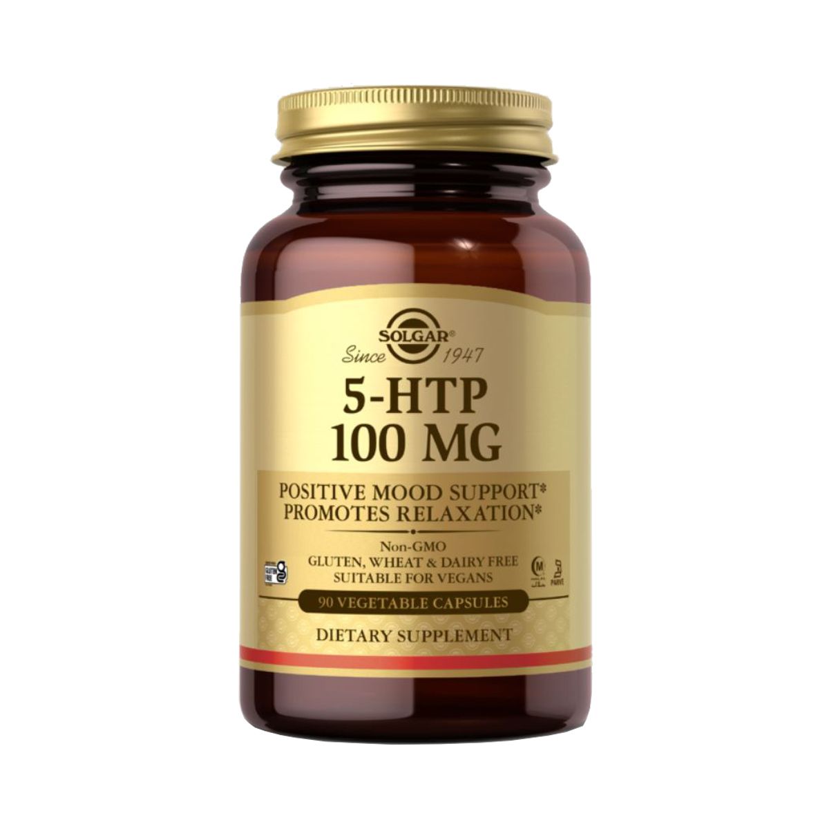 5-HTP 100მგ 90 კაფსულა სოლგარი - Solgar