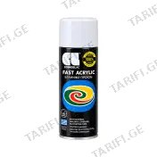პულვერიზატორი SPRAY FAST ACRYLIC RAL1015 LIGHT IVORY 400 მლ